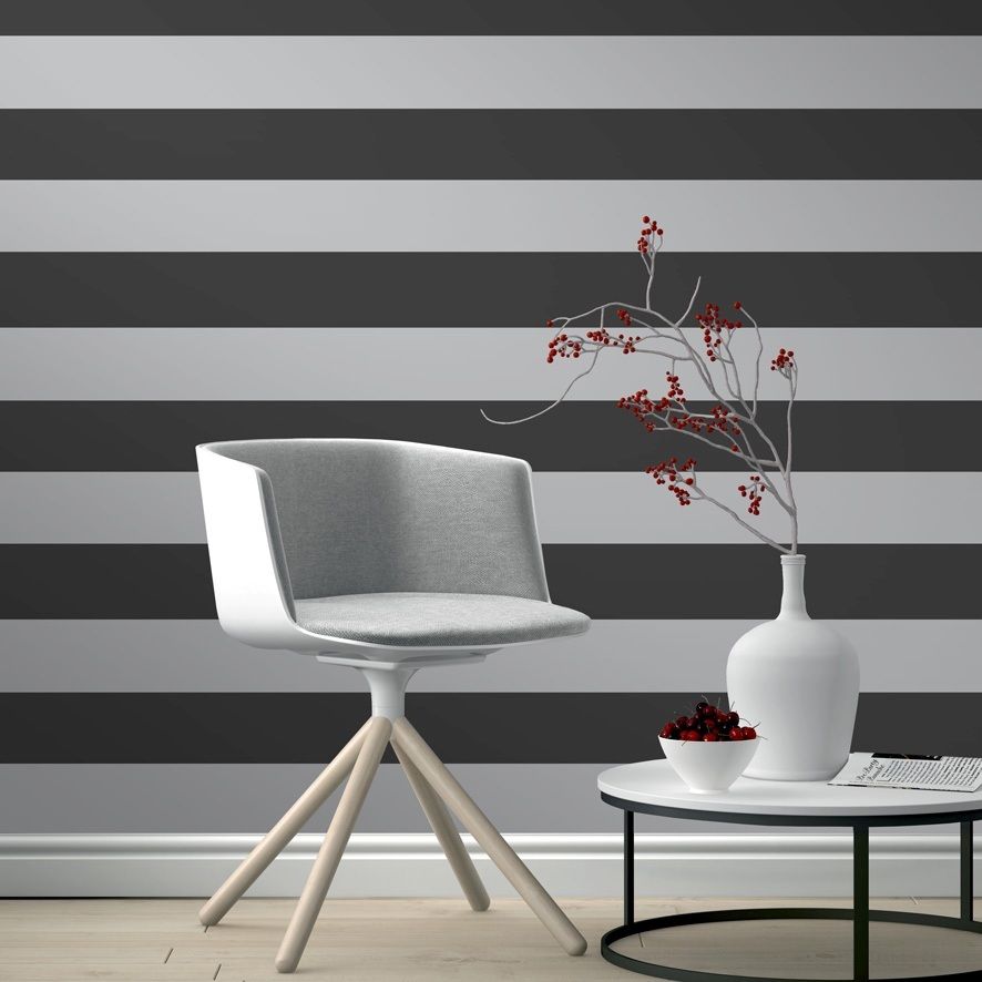 Wide Stripe Stripes Stripey Wallpaper Lines Bold Horizontal Vertical